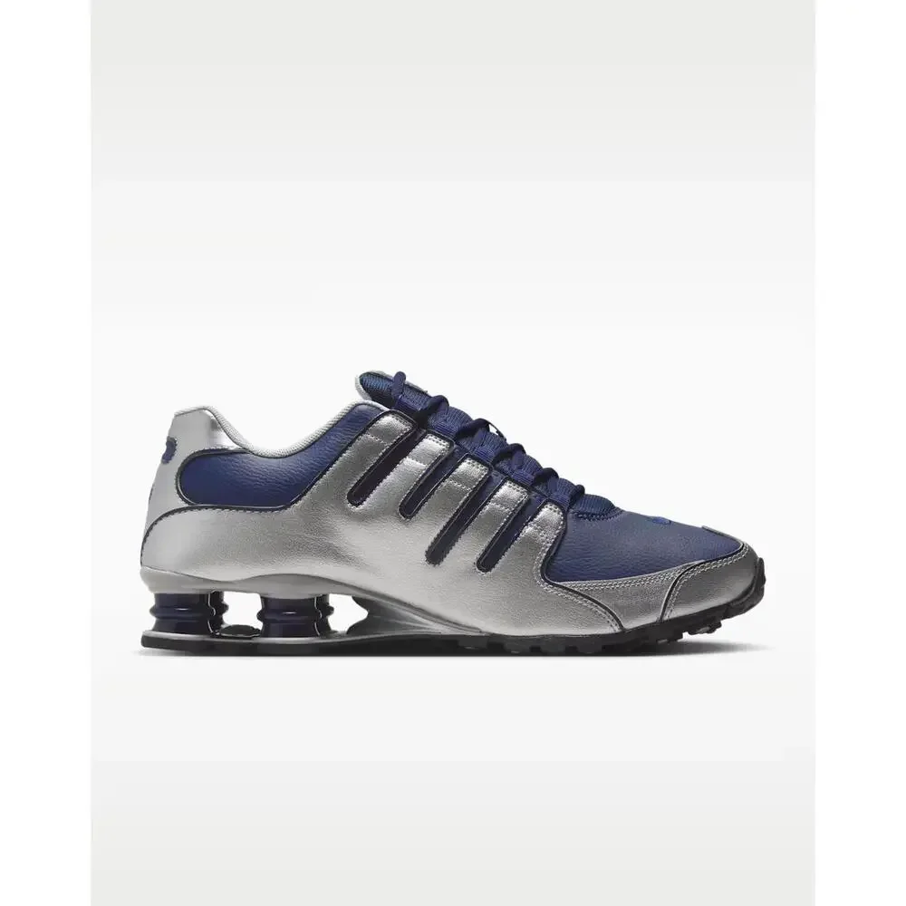 Nike Shox NZ 378341-402 Sneakers Men's US 9 Midnight Navy Running Shoes LIQ1559